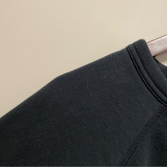 Everlane Black Crewneck Sweatshirt Women’s XS - Picture 4 of 9